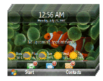 Windows Mobile 2006 (QVGA WIDE 320x240) custom themes